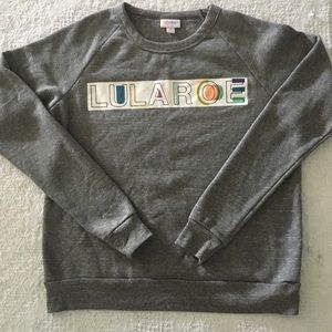 Lularoe Heather Gray Sweatshirt M